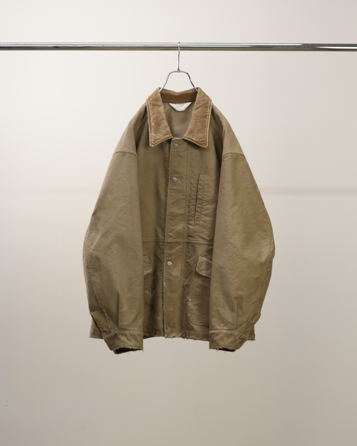 MOLESKIN WORK JACKET(BEIGE) – ANCELLM