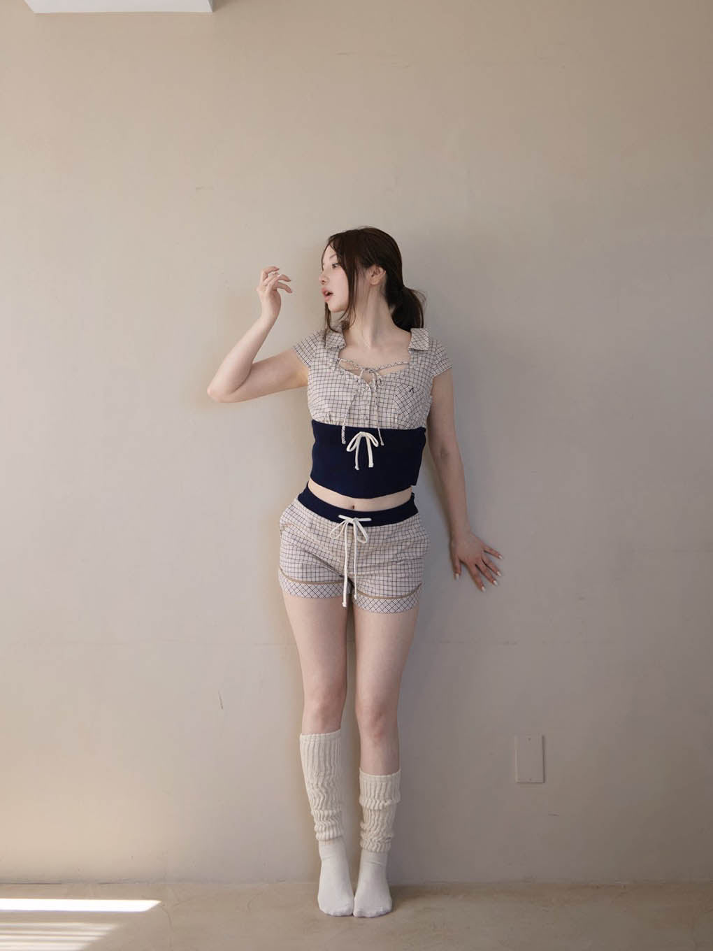 ANDMARY】Sandra check set up