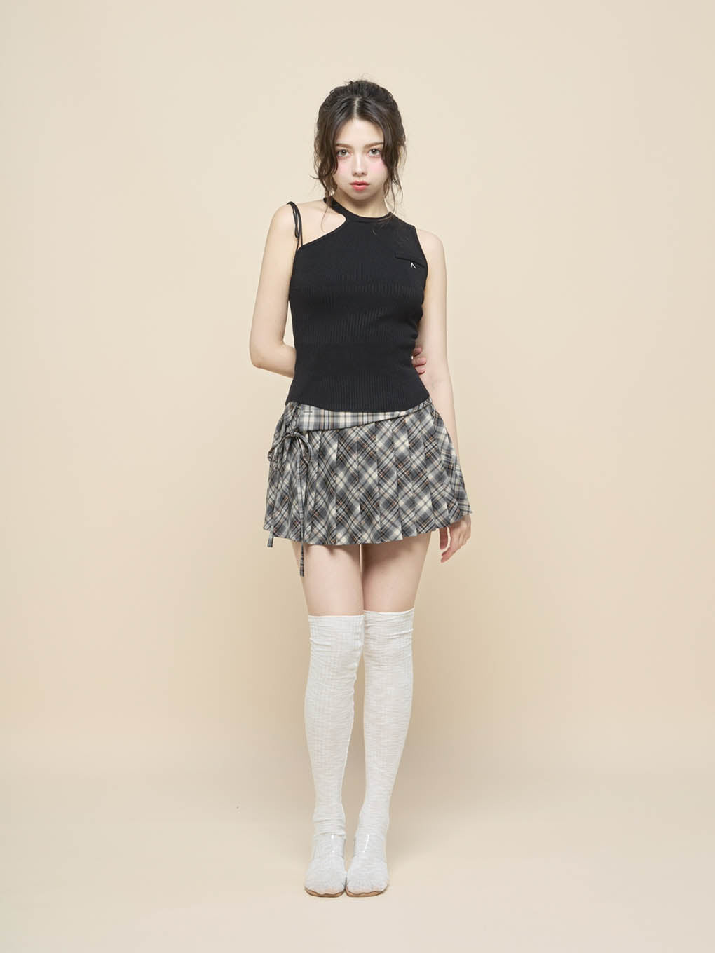ANDMARY】Angie ribbon tank