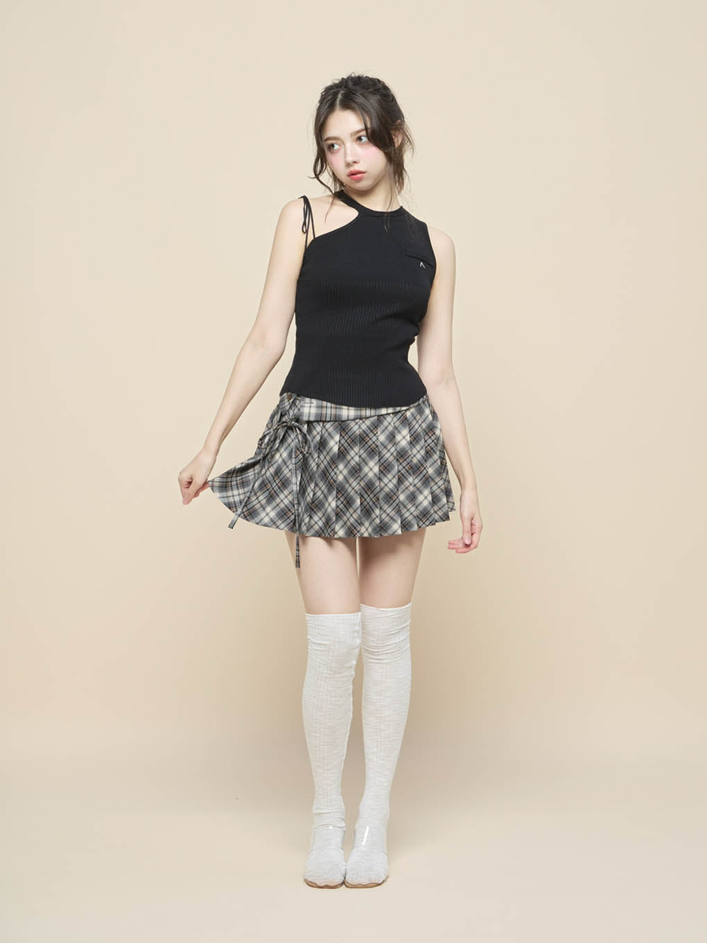 ANDMARY】Angie ribbon tank