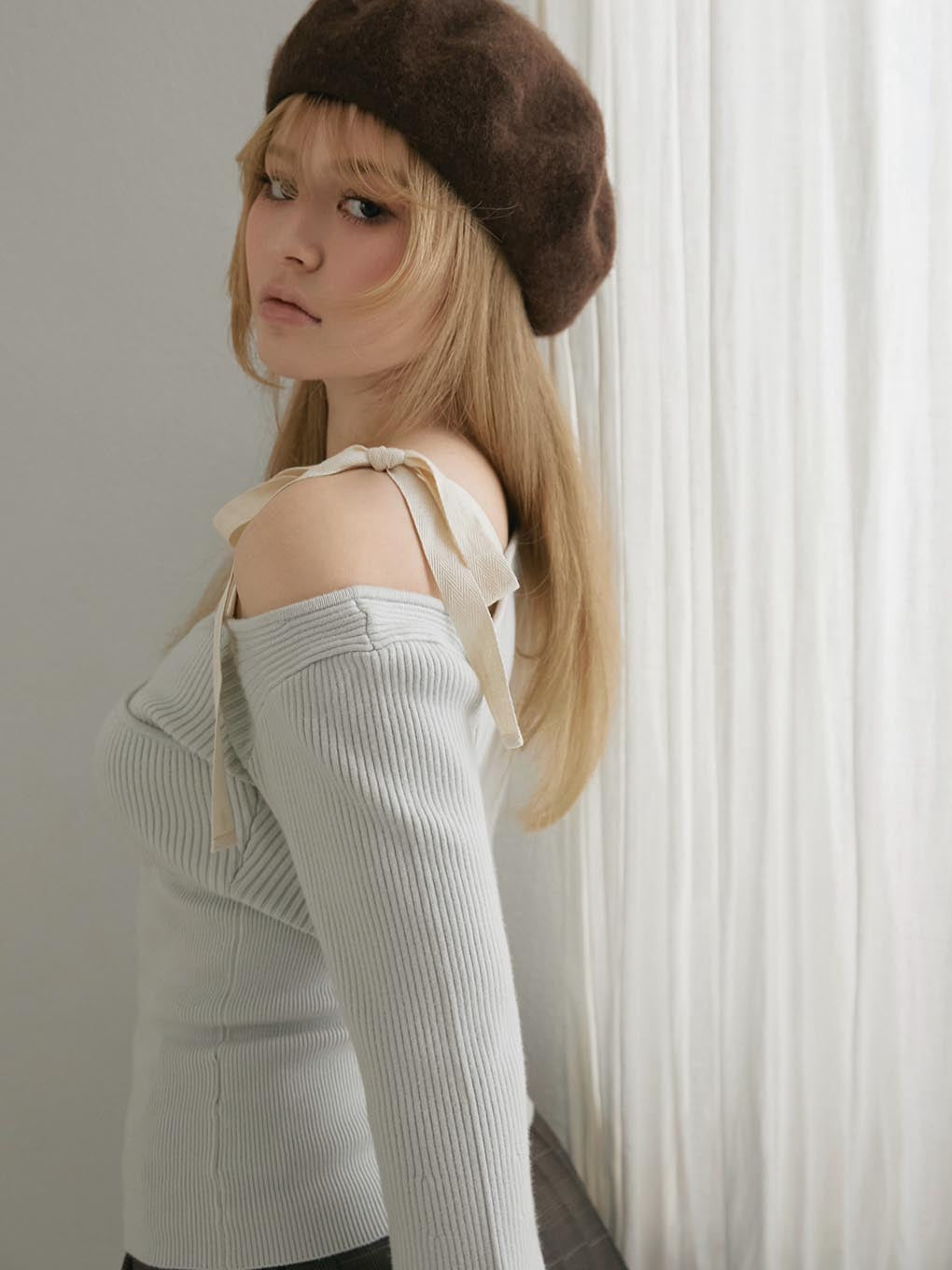 ANDMARY】Marge cachecoeur knit