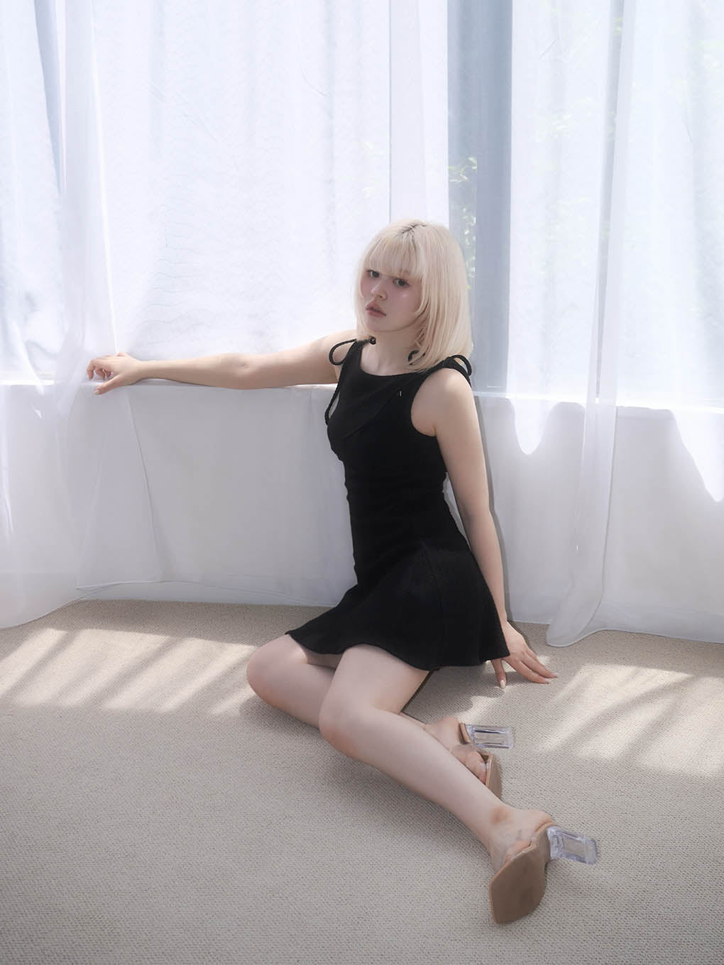ANDMARY】Julie cable mini dress