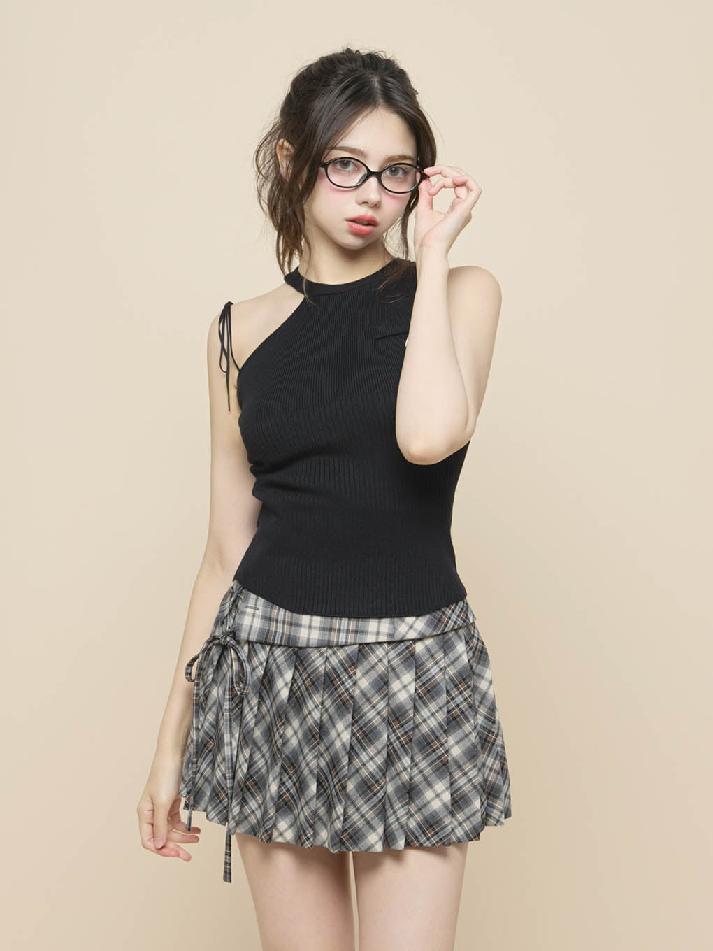 ANDMARY】Angie ribbon tank