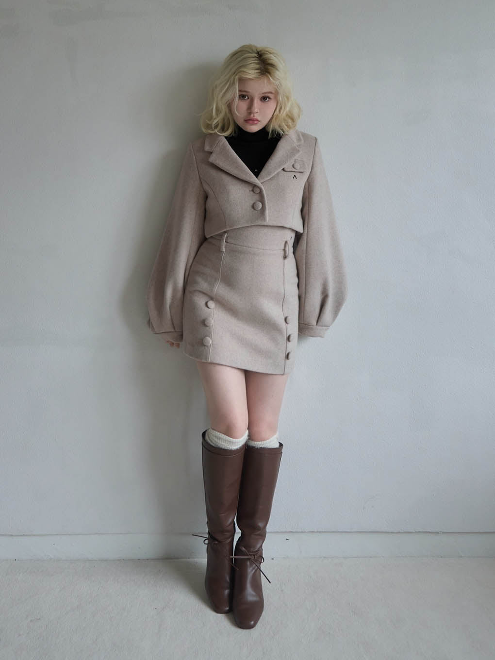 ANDMARY】Blair high waist skirt