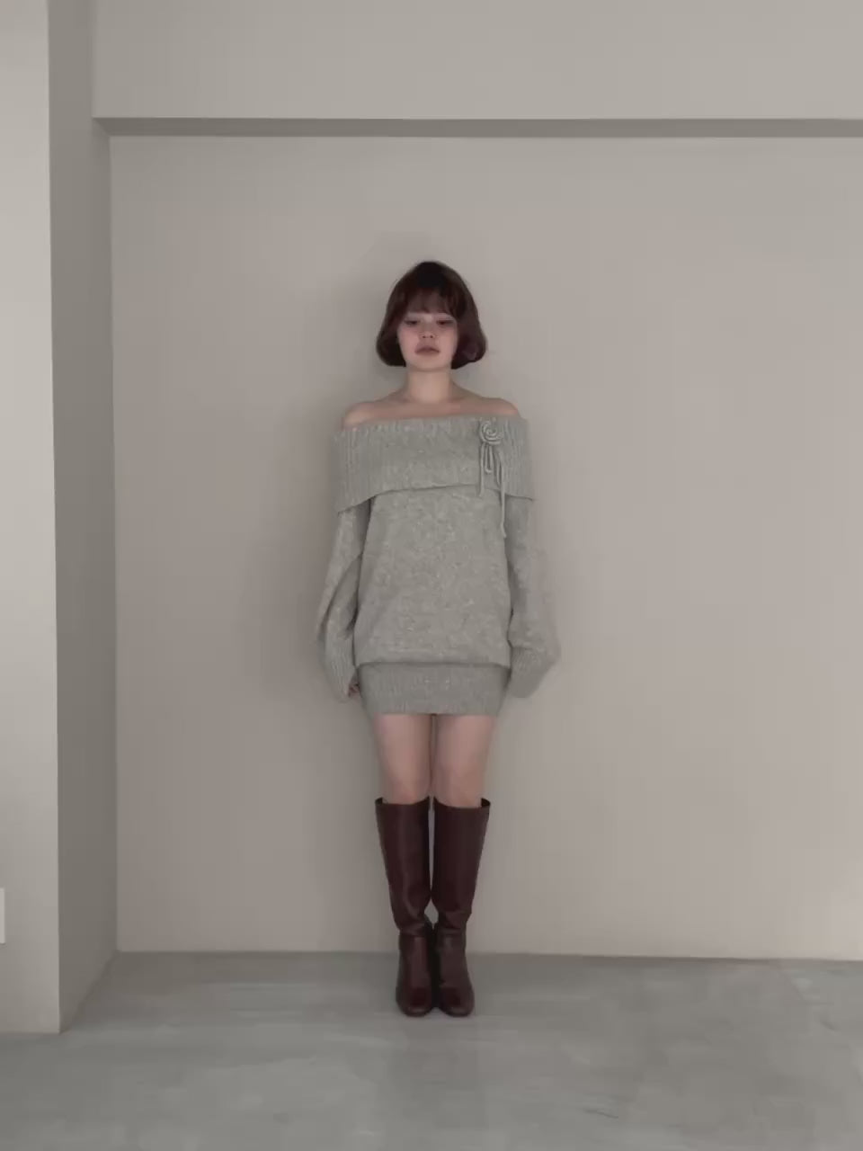 ANDMARY】Sadie rose mini dress
