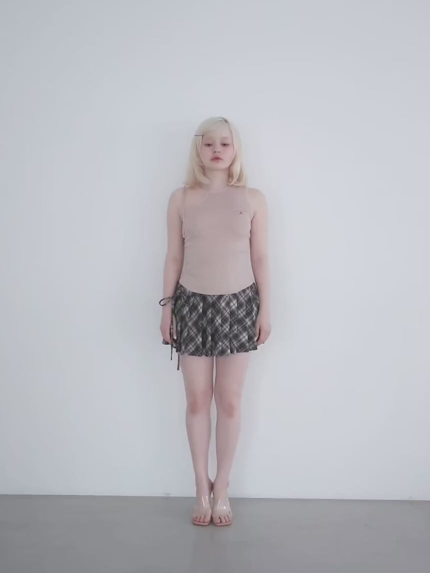 ANDMARY】Angie ribbon tank