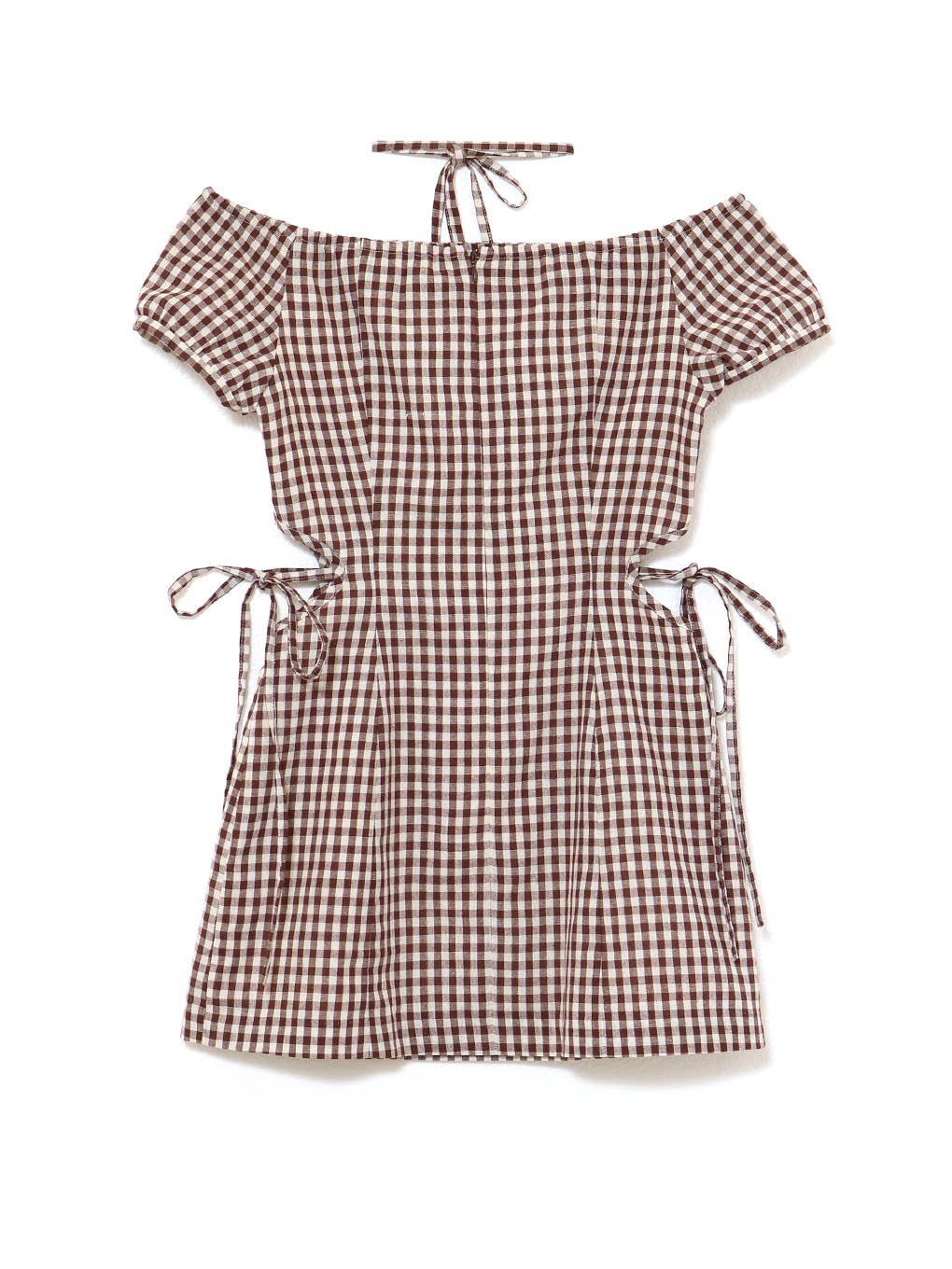 ANDMARY】Becky check mini dress