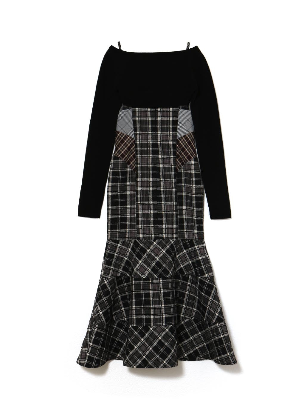 ANDMARY】Juni check dress