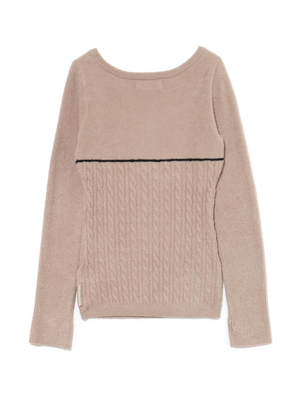 Sugar knit cable tops