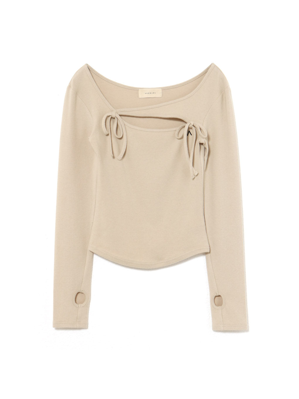 ANDMARY】Ami ribbon tops