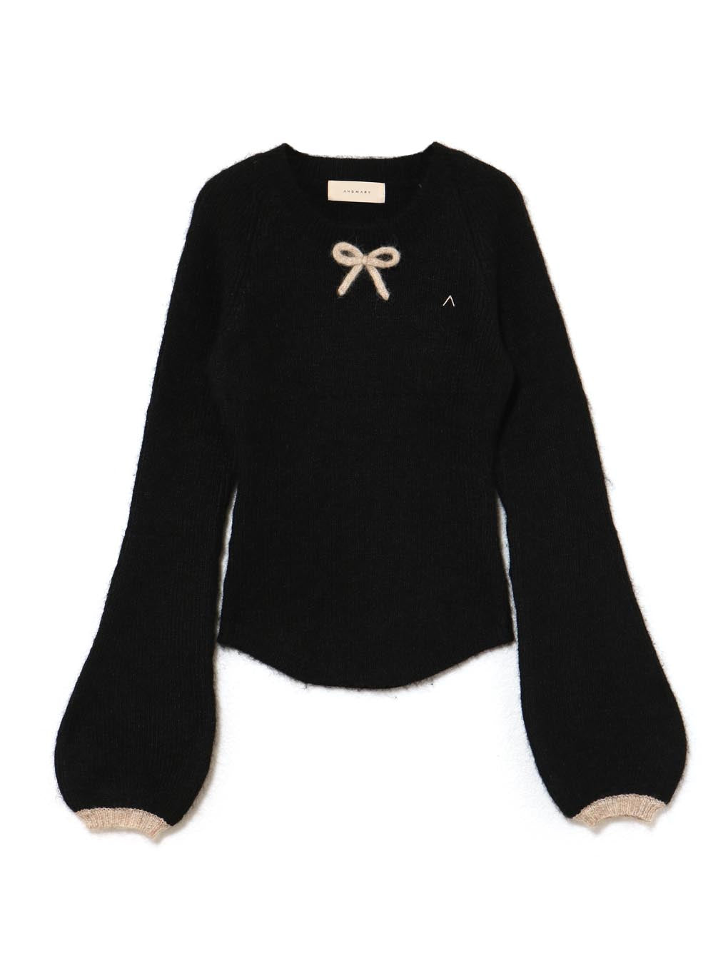 ANDMARY】Baby ribbon knit tops