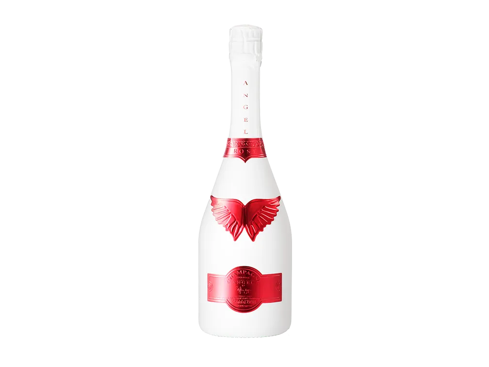ANGEL CHAMPAGNENV Brut Rosé WhiteHoliday Edition Red | ANGEL CHAMPAGNE