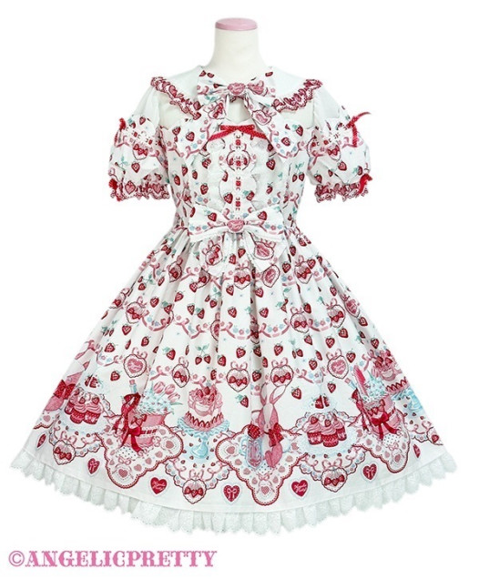 Onepieces] Strawberry Cake Party Onepiece