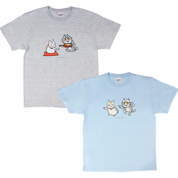 夏目友人帳」ニャンコ先生＆仕事猫のコラボ、ヨシ！ Tシャツの好みの
