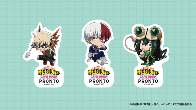 ヒロアカ」爆豪勝己、轟焦凍らの“個性”がパスタに♪「プロント」の