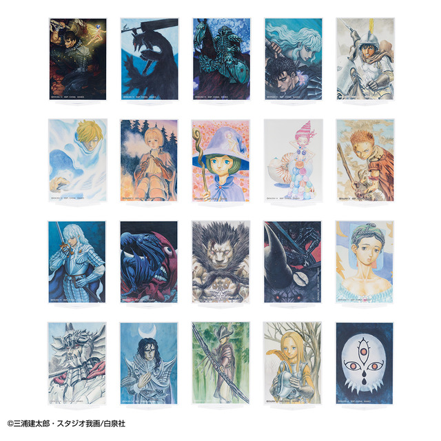 ベルセルク」ガッツやドラゴンころし、ゾッドのフィギュアも