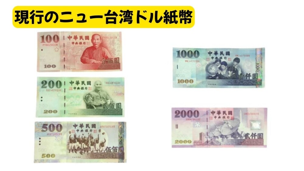 ニュー台湾ドル紙幣の買取価格 | 古銭買取専門店アンティーリンク