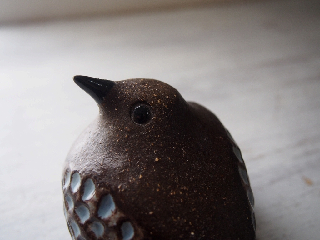 北欧ヴィンテージ Bengt Wall(Wall Trosa) 陶器の鳥の置物 - a n t e n n a