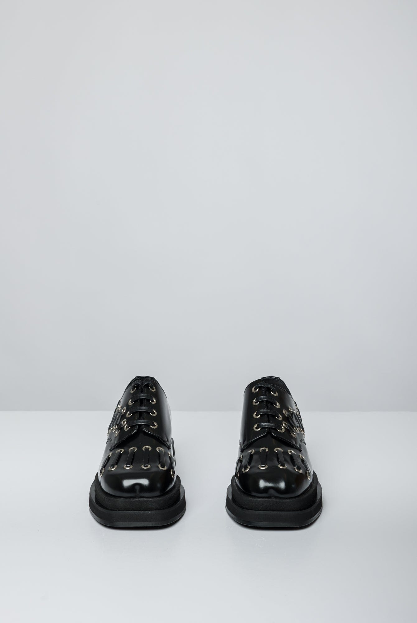 Simone Rocha Heart Toe Platform Lace Up Grommet Brogue – Antidote