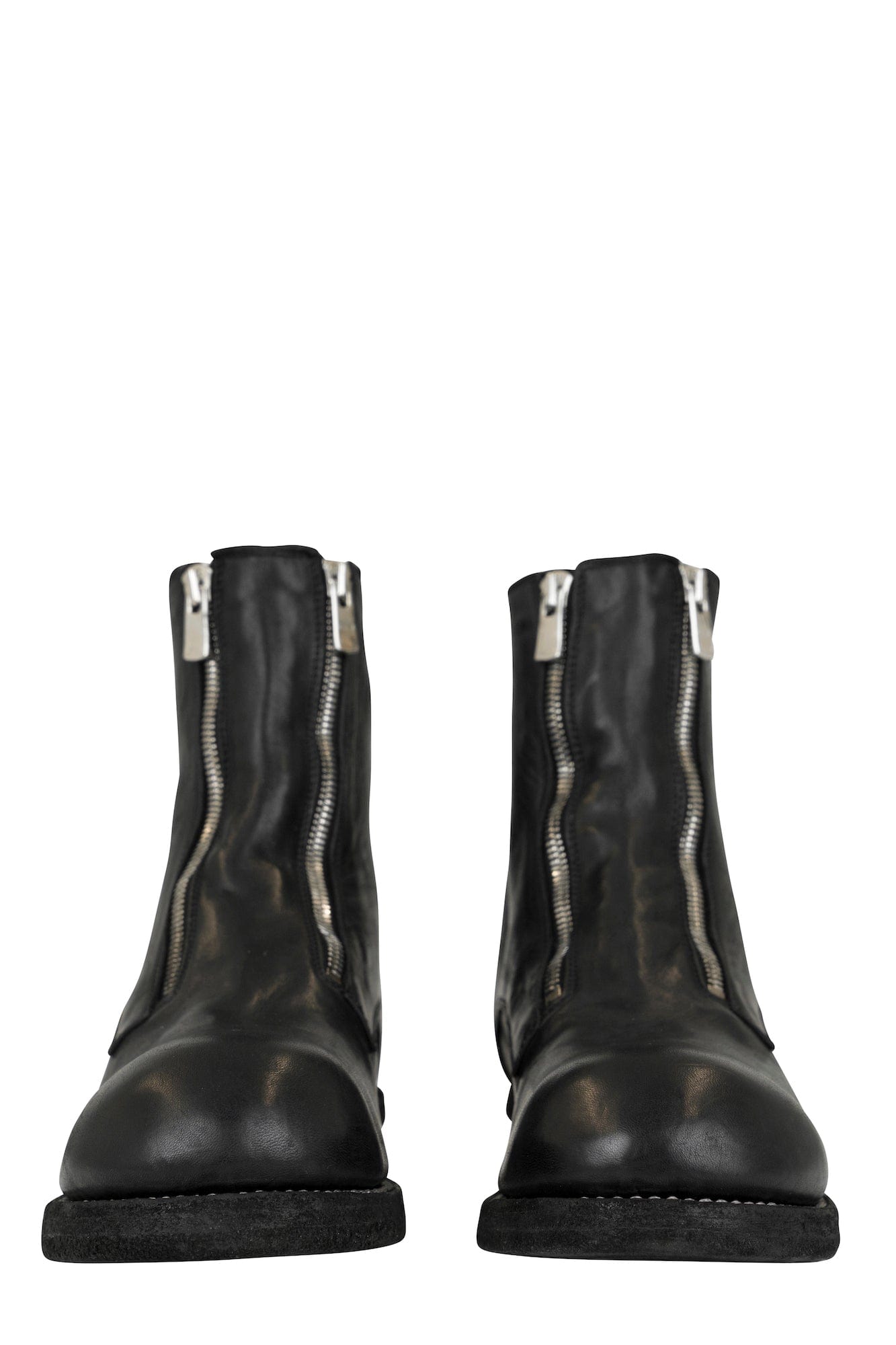 Guidi Full Grain Horse Double Front Zip Big Daddy Boots – Antidote