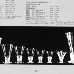 ブルグイユ BOURGUEIL ウォーターグラス H 12.7 ㎝《アンティックかとう》