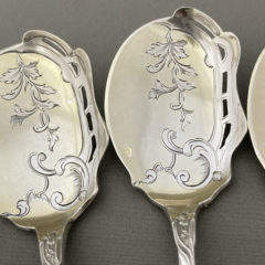 フランス「アイスクリームスプーン6本組」《アンティックかとう》