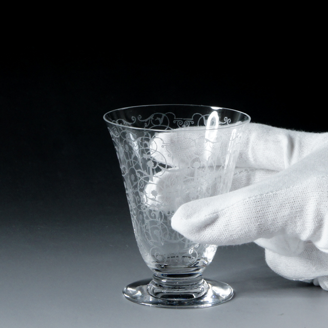 オールドバカラ「ミケランジェロ Michelangelo 冷酒杯 グラス 高さ8cm