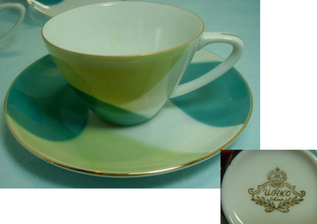 2客セット♪ 昭和レトロ 銀座和光 WAKO カップ&ソーサー 【NW0251