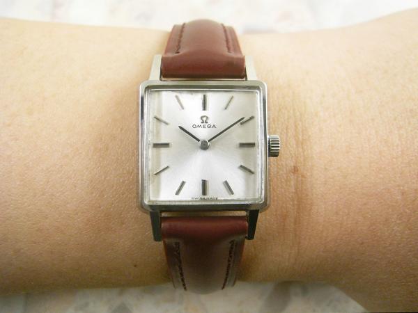 OMEGA オメガ 60s 手巻き スクエア レディースウォッチ | アンティーク