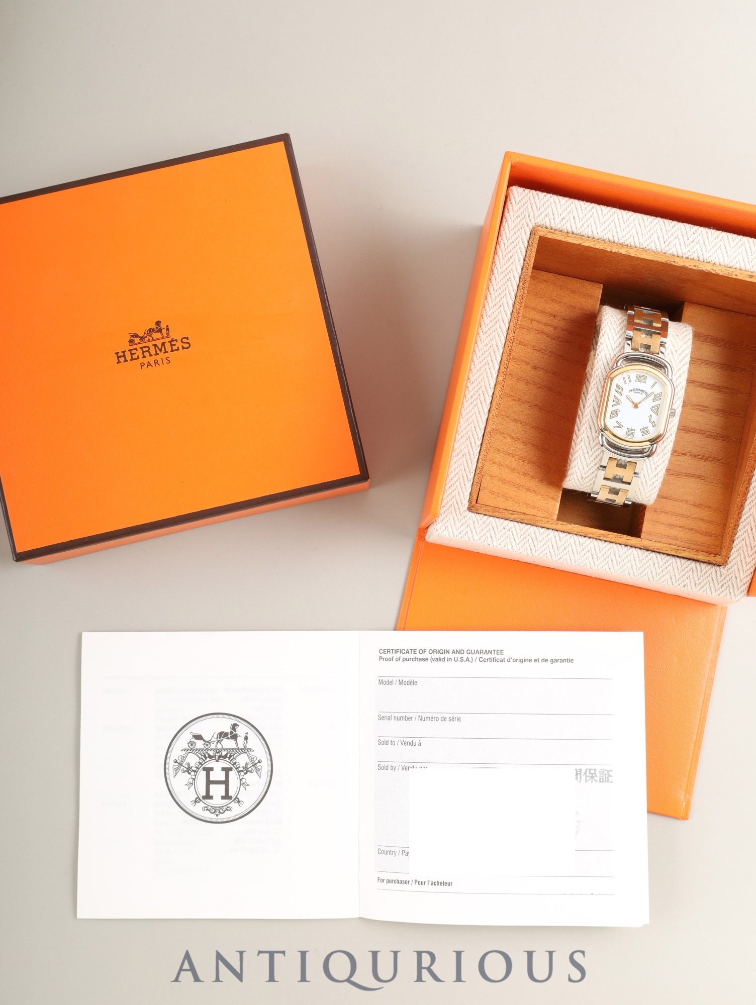 エルメス ラリーの腕時計（HERMES）| 東京銀座のヴィンテージドレス