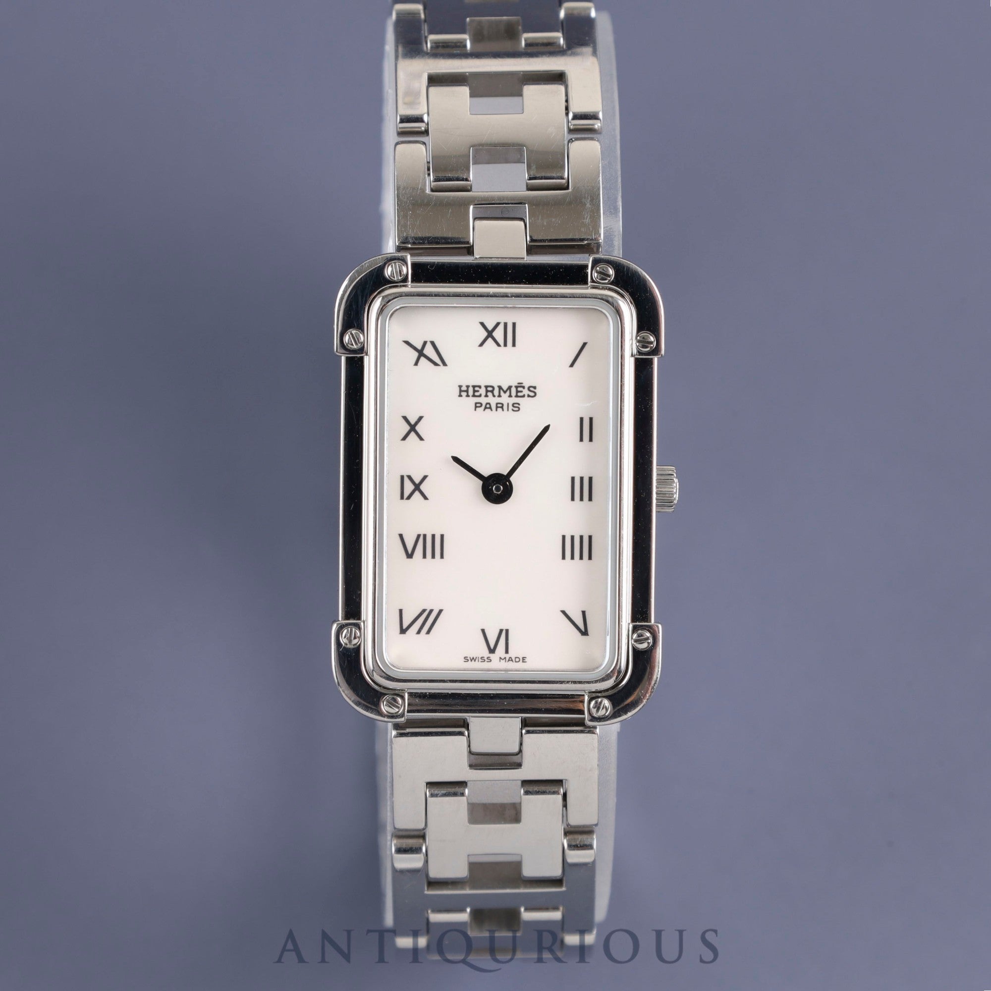 エルメス クロアジュール CR2.210 クォーツ Cal.976.001 SS SS シェル