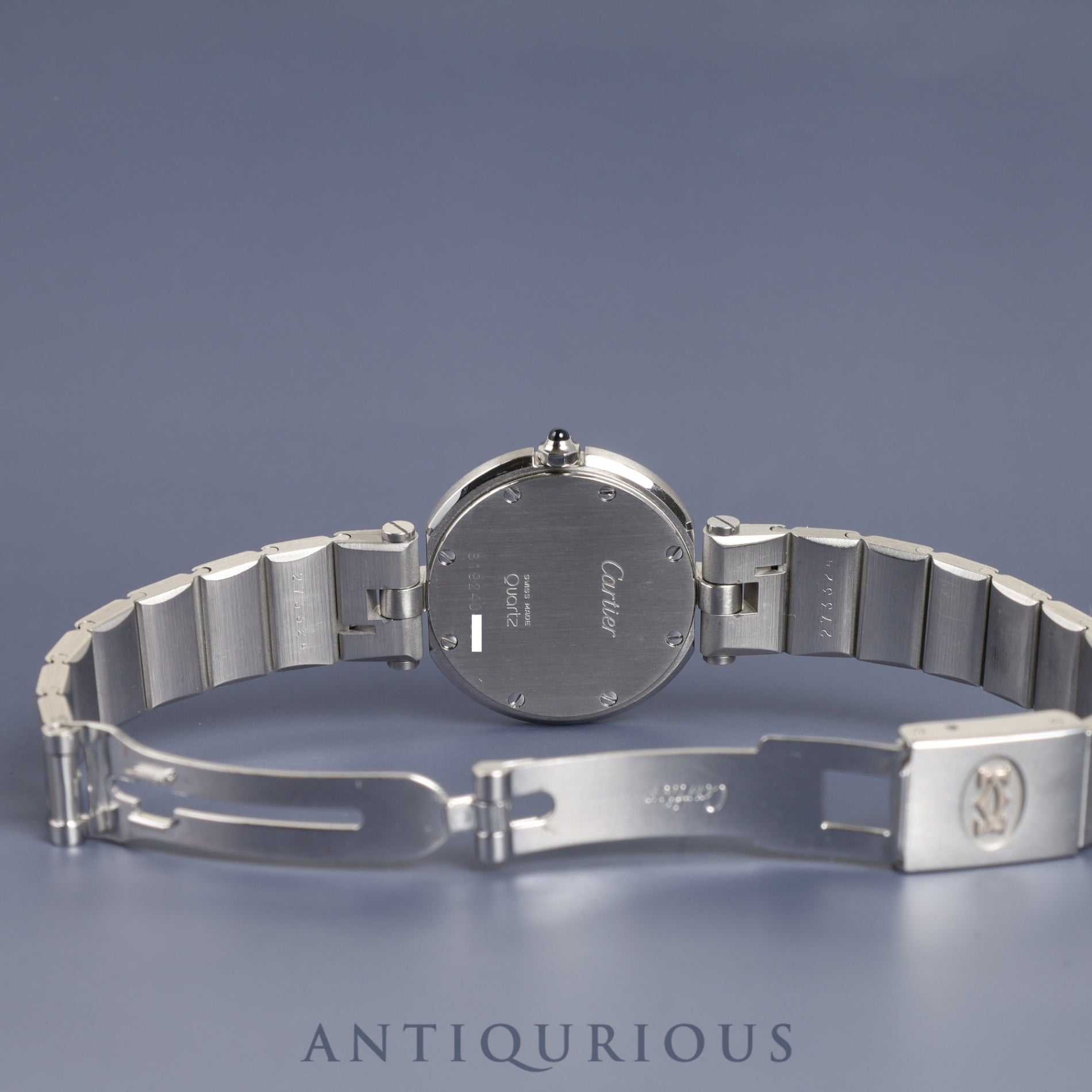 カルティエ サントス ヴァンドーム SM 8192 クォーツ SS SS ゴースト