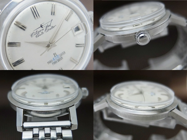 JA-2762| シチズン ジェット オートデーター 21石 AD1407053 SS