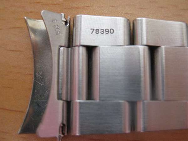 ロレックス デイトナRef.16520用ブレス 78390 FF503B 12コマ SS