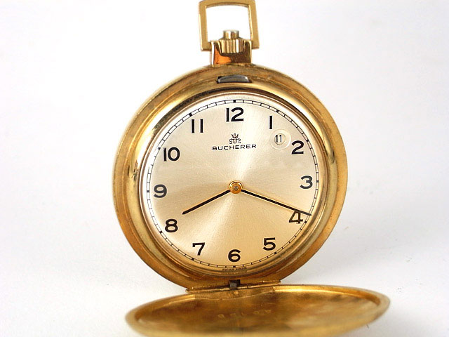 ブッフェラー BUCHERER 懐中時計 OH済み・証明書付き | アンティー