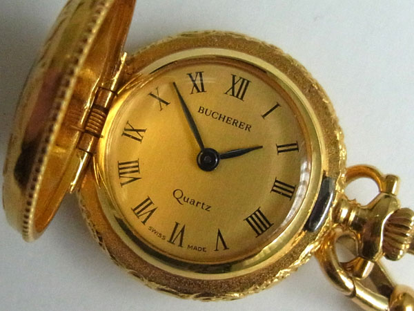 ブッフェラー ペンダントウォッチ 懐中時計 クオーツ BUCHERER Pocket