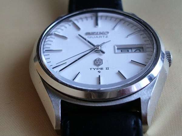 セイコー クォーツ TYPE・II(タイプ2) インデックスが全て植字の