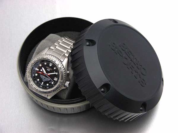 セイコーランドマスター AGS チタン ONEPIECE TITANIUM 5M45-6A00