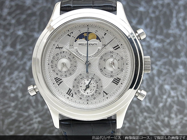 シェルマン Shellman グランドコンプリケーション クォーツ 取説