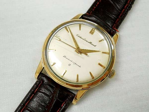 セイコー ロードマーベル GF 彫文字盤 ハマグリケース 分解洗浄済み