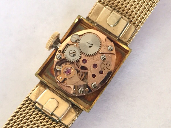 オメガ レディース 10Kゴールドフィル 手巻き式 ビンテージウォッチ