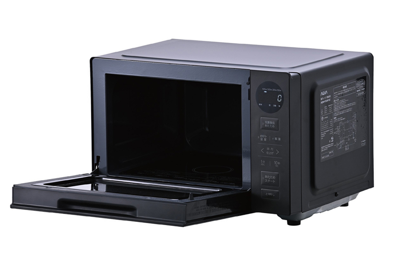 シンプルながらしっかり自動であたためるAQUA「四ツ星レンジ」 - 週刊