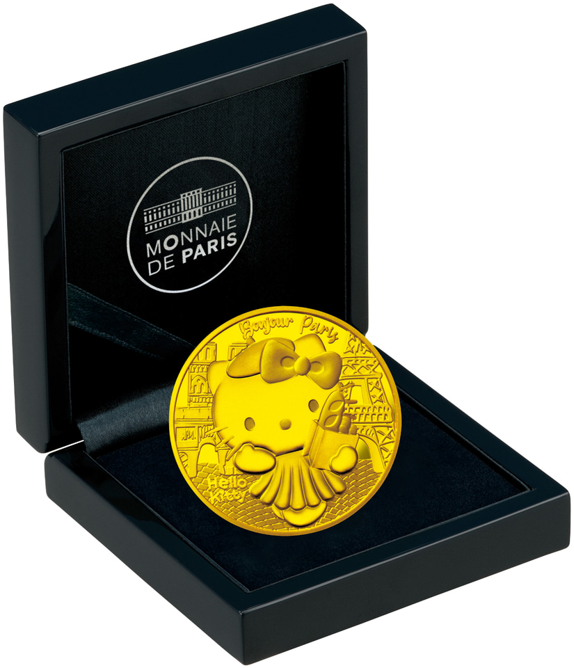 フランス国立造幣局が鋳造する「ハローキティ50周年記念コイン」全国の