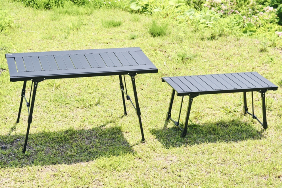 アルペン、先行予約も即完売のアルミユニットテーブルが店頭発売