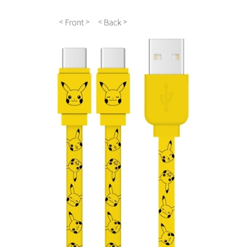 ポケモン柄のスマホ用充電コード各2種がヨドバシで予約開始！ - GAME Watch