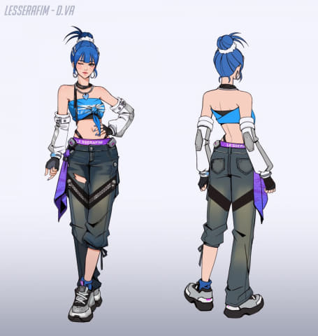 オーバーウォッチ2」×「LE SSERAFIM」コラボ第2弾が、第1弾の