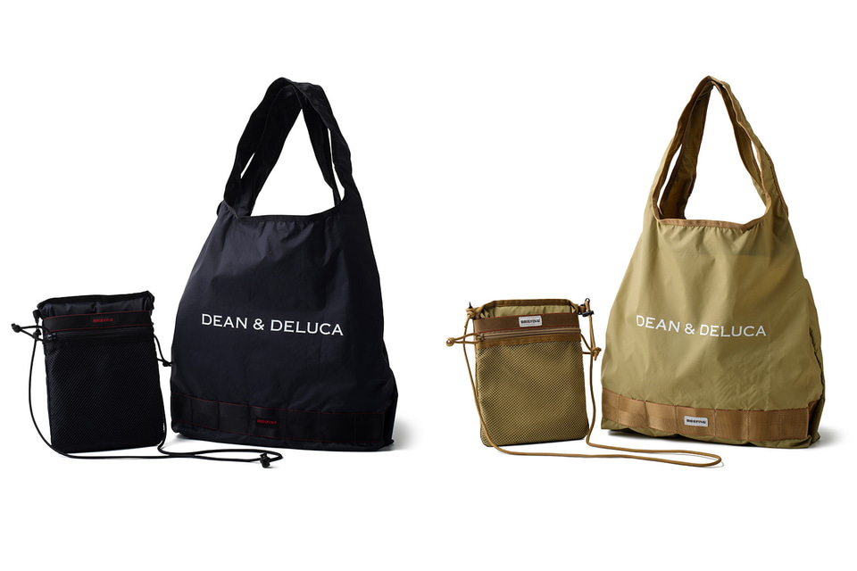 DEAN & DELUCA×BRIEFING、2WAYの「サコッシュ トートバッグ」発売。黒