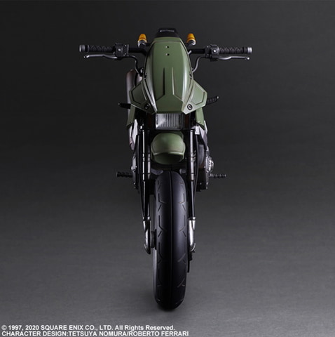 FFVII REMAKE」ジェシーが“バイク”とセットでPLAY ARTS改に登場
