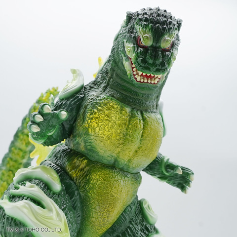 アーティスティックなソフビ、「GVA-BC ゴジラ1995 Frog Tree 浮世ノ絵