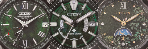 シチズン、植物の生命力を表現した「LIGHT in BLACK」 - Impress Watch